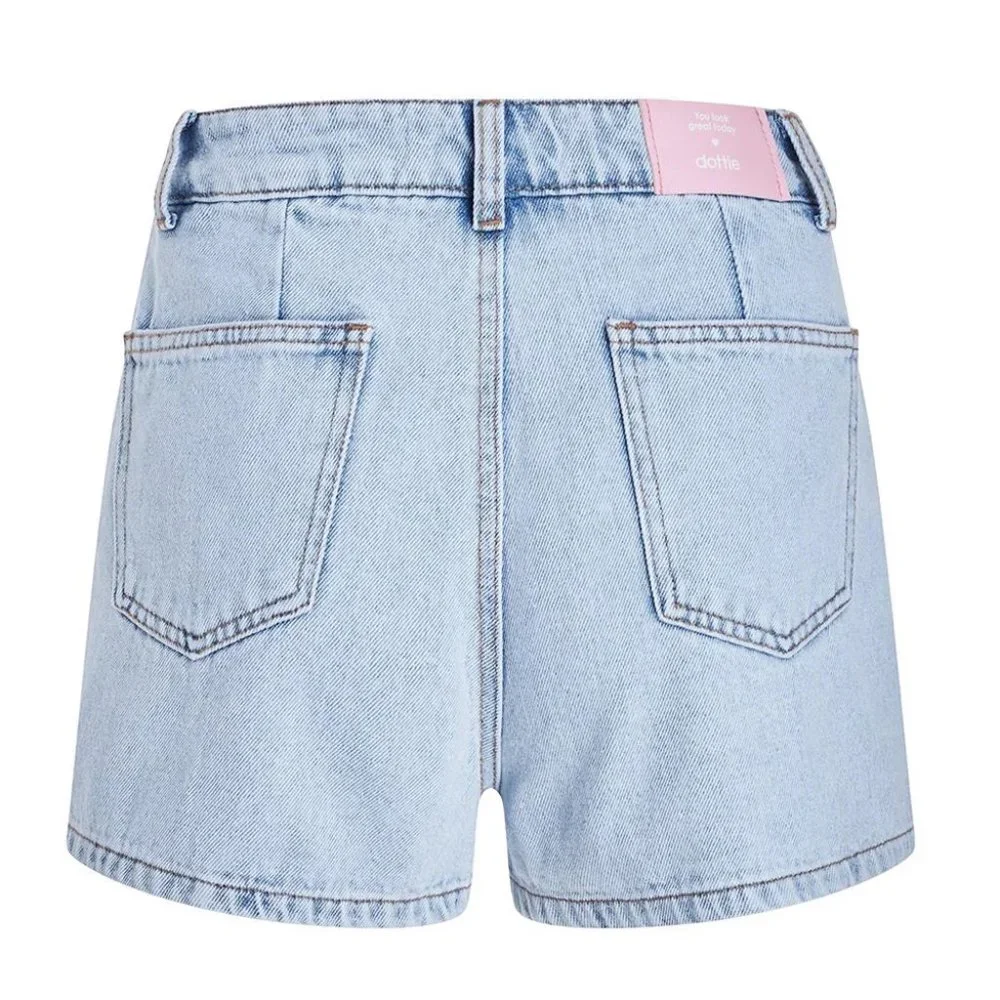 COPY - Short Skirt Denim Blue - Q0311 - Picture 5 of 5